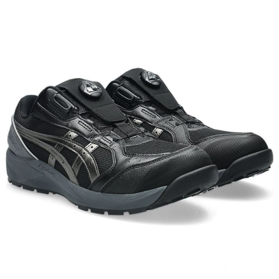 ASICS WINJOB CP229 BOA UNISEX BLACK GUNMETAL Safety Work Shoes COMPOSITE TOE